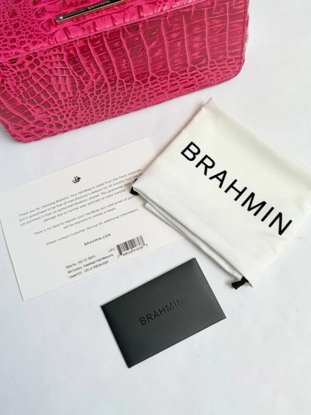BRAHMIN Mini Duxbury Shoulder Crossbody Bag Sweetheart Solid Melbourne